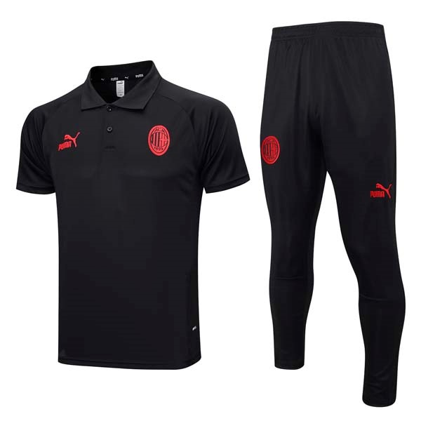 Polo AC Milan Ensemble Complet 2023-24 Noir 2